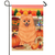 Pomeranian - Best of Breed Autumn Harvest Garden Flag