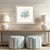Coastal Bliss I Distressed White Framed Wall Art