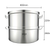 Commercial  Stainless Steel Steamer With  Tiers Top Food Grade *
