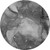 8' Gray And Ivory Abstract Washable Round Rug With UV Protection
