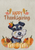 Schanuzer  - Hippie Hound Studio Best of Breed Thanksgiving House and Garden Flag