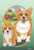 Corgi Pembroke Welsh  - Best of Breed On The Farm Garden Flag