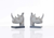 Rhino Head Bookend Set Of 2