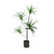 Realistic Artificial Dracaena, Rubberised Silk Cloth + Iron Wire