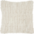 20" Ivory Silky Soft Velvet Capsules Throw Pillow