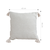 Minimalist Cream Tassel Pillowcase with tassels