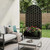 71" X 35" Black Galvanized Metal Rectangular Planter Box