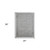 2' X 3' Gray And Dark Gray Wool Medallion Hand Woven Area Rug