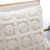 Cream PomPom Grid Pillowcase