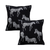Wildlife Zebra Scene Decorative Pillow Covers, Cushion Covers
