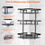 2 Tier Wall-mounted Corner Shower 