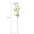 Glass Tall Floor Vase and pcs Artificial Fake Flower