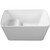 49" White Acrylic Bath Tub