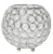 Elegant Designs Elipse Crystal Circular Bowl Candle Holder, Flower Vase, Wedding Centerpiece, Favor, 5.5 Inch