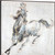 Prancing Stallion Hand Painted Black Floater Frame Wall Art