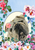 English Bull Dog - Hippie Hound Studios Spring  House and Garden Flags