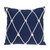 20" X 7" X 20" Nautical Blue Pillow Cover With Poly Insert