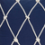 20" X 7" X 20" Nautical Blue Pillow Cover With Poly Insert