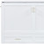 White Wood Queen Murphy Bed With USB