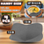4 Pcs Microwave Bowl Holders for Hot Food 7.5  Gray Microwave Bowl Cozy Holders for Safe & Easy Handling of Hot Bowls Saucers & Cups Machine Washable