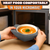 4 Pcs Microwave Bowl Holders for Hot Food 7.5  Gray Microwave Bowl Cozy Holders for Safe & Easy Handling of Hot Bowls Saucers & Cups Machine Washable