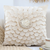 Luxurious Textu Flower Pillowcase