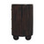 22" Brown Solid Wood Two Drawer Nightstand