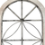 Distressed White Metal & Wood Window Panel