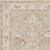 4' X 6' Green Floral Distressed Area Rug