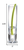8 Mouth Blown Crystal Bud Vase