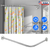 Curved Shower Curtain Rod Stainless Steel 