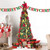 7.5' Pre Lit Full Spruce Christmas Tree