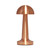 9" Copper Metal Lighthouse Table Lamp