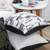 Modern Monochrome Grid Pillowcase