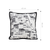 Modern Monochrome Grid Pillowcase