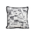 Modern Monochrome Grid Pillowcase