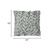 22" Gray Abstract Velvet Throw Pillow With Texture