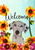 Dalmatian - Hippie Hound Studios Welcome  House and Garden Flags