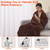 Electric Heated Flannel Throw Heated Blanket