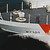 10" Unfinished Wood Hand Painted Model Boat