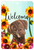 Labrador Chocolate - HHS Welcome Indoor/Outdoor Aluminum Sign