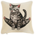 Yoga Cat 1 Pillowcase/Cushion Cover Decorative Design Fashion Home Pillow 