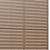 35" Brown Metal Indoor Outdoor Rectangular Planter Box