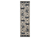 2' X 7' Ivory Or Blue Polypropylene Runner Rug