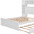 White Wood Queen Bed Frame