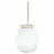 10" Clear Glass Decorative Jar With Rope
