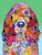 Basset Hound  - Tomoyo Pitcher Flowers Outdoor Flag
