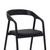 Five Piece Oak Round Wood Dining Set with Four Chairs