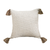 Pillow Textu Throw Cover, Luxurious Rib Knit Ribbed Cotton Throw Pillow