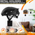 9 Pcs Helmet Holder Wall Mount Reliable Cowboy Hat Holder for Wall Made of Sturdy Metal Easy & Firm Installation for Convenient Storage of Helmets Hat